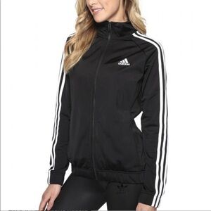ADIDAS Classic 3 Stripe Zip Up Jacket